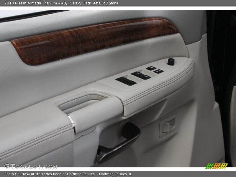 Galaxy Black Metallic / Stone 2010 Nissan Armada Titanium 4WD