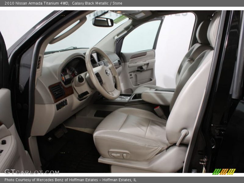 Galaxy Black Metallic / Stone 2010 Nissan Armada Titanium 4WD