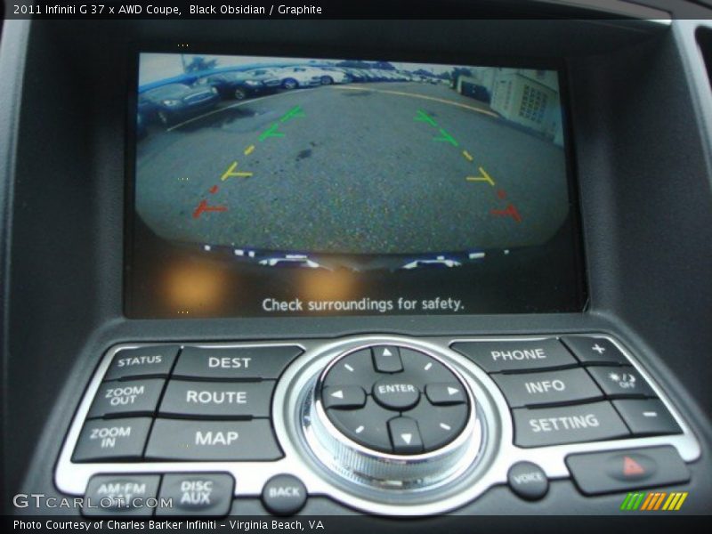 Black Obsidian / Graphite 2011 Infiniti G 37 x AWD Coupe