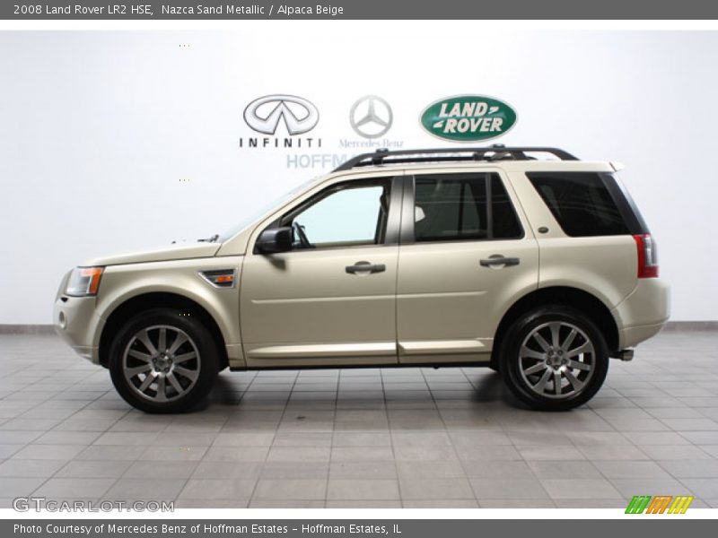 Nazca Sand Metallic / Alpaca Beige 2008 Land Rover LR2 HSE