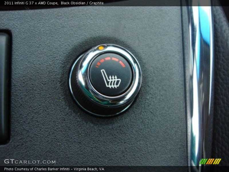Black Obsidian / Graphite 2011 Infiniti G 37 x AWD Coupe