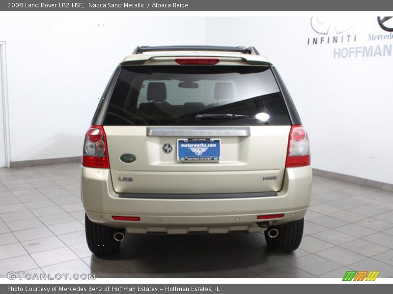 Nazca Sand Metallic / Alpaca Beige 2008 Land Rover LR2 HSE