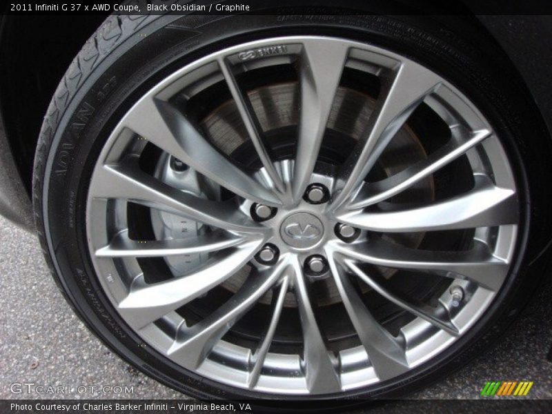  2011 G 37 x AWD Coupe Wheel