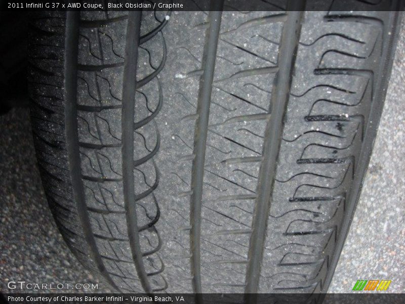 Black Obsidian / Graphite 2011 Infiniti G 37 x AWD Coupe