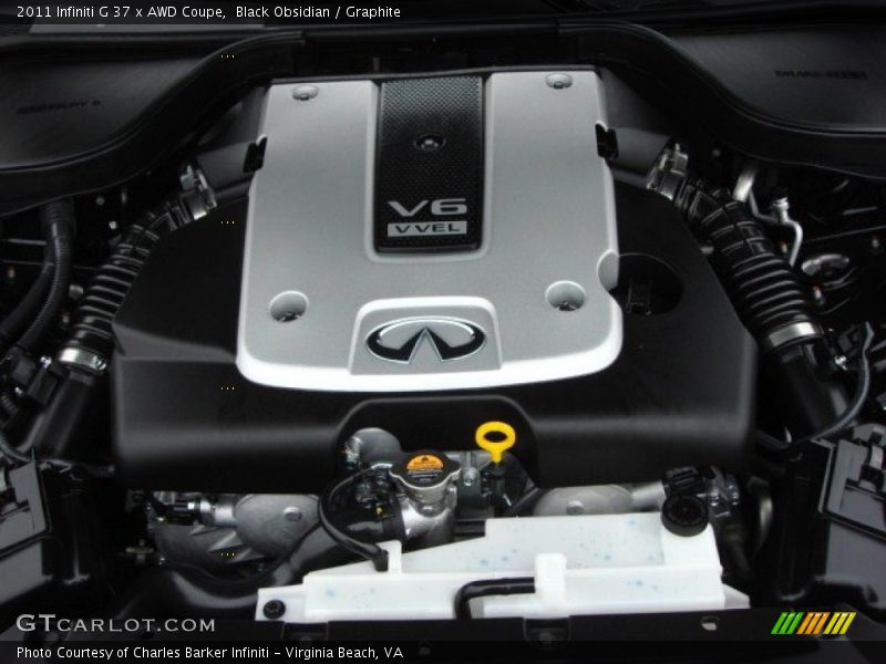  2011 G 37 x AWD Coupe Engine - 3.7 Liter DOHC 24-Valve CVTCS V6