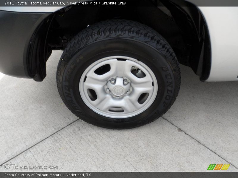 Silver Streak Mica / Graphite Gray 2011 Toyota Tacoma Regular Cab