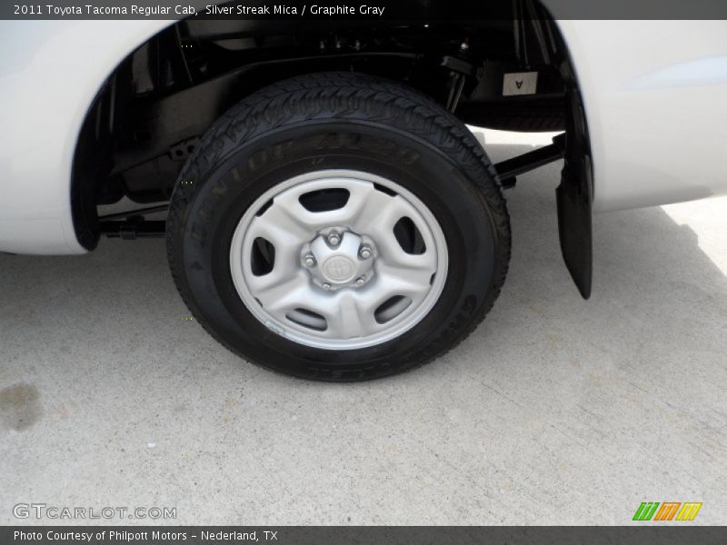 Silver Streak Mica / Graphite Gray 2011 Toyota Tacoma Regular Cab