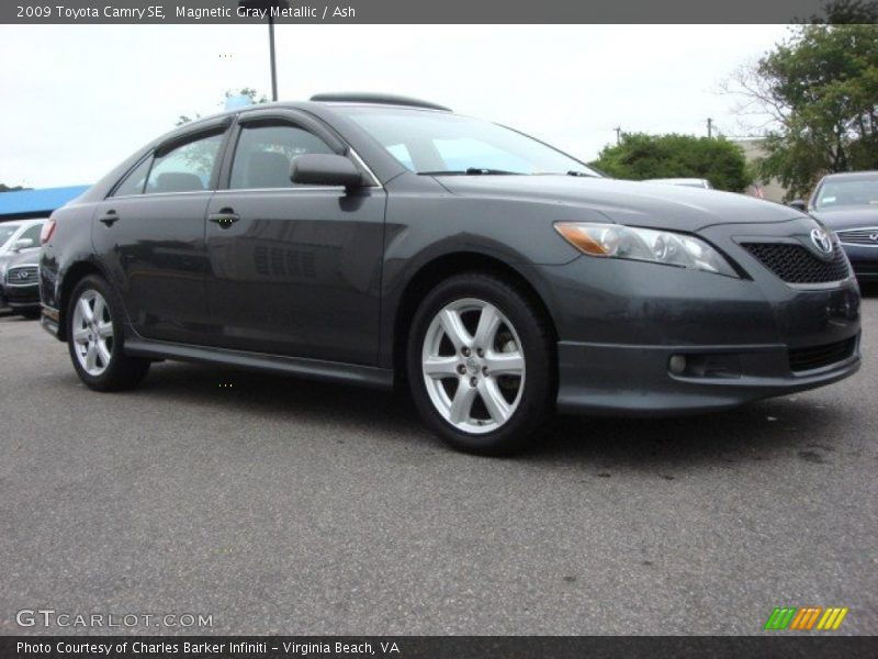 Magnetic Gray Metallic / Ash 2009 Toyota Camry SE