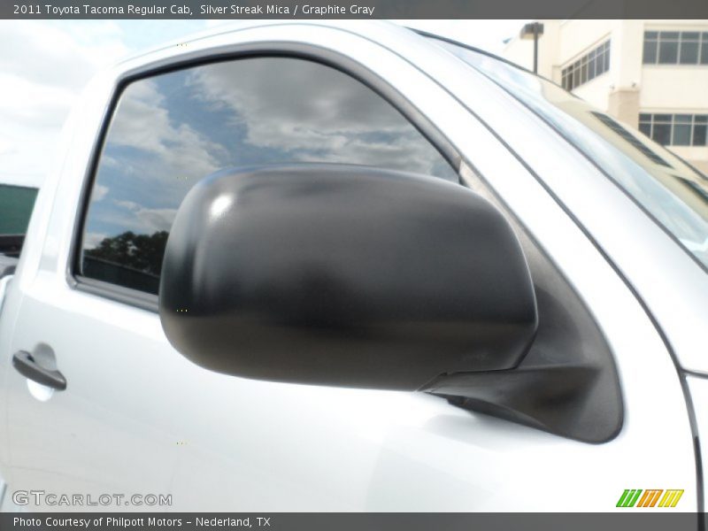 Silver Streak Mica / Graphite Gray 2011 Toyota Tacoma Regular Cab