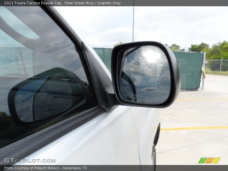 Silver Streak Mica / Graphite Gray 2011 Toyota Tacoma Regular Cab