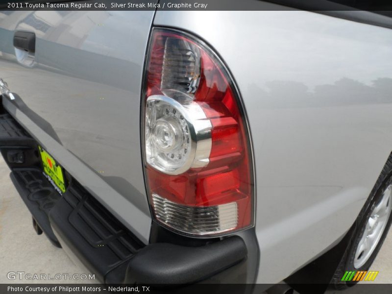 Silver Streak Mica / Graphite Gray 2011 Toyota Tacoma Regular Cab
