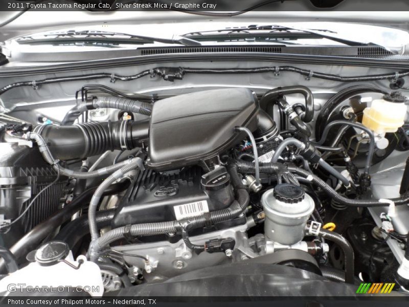 Silver Streak Mica / Graphite Gray 2011 Toyota Tacoma Regular Cab