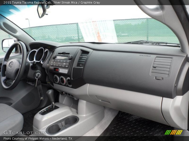 Silver Streak Mica / Graphite Gray 2011 Toyota Tacoma Regular Cab