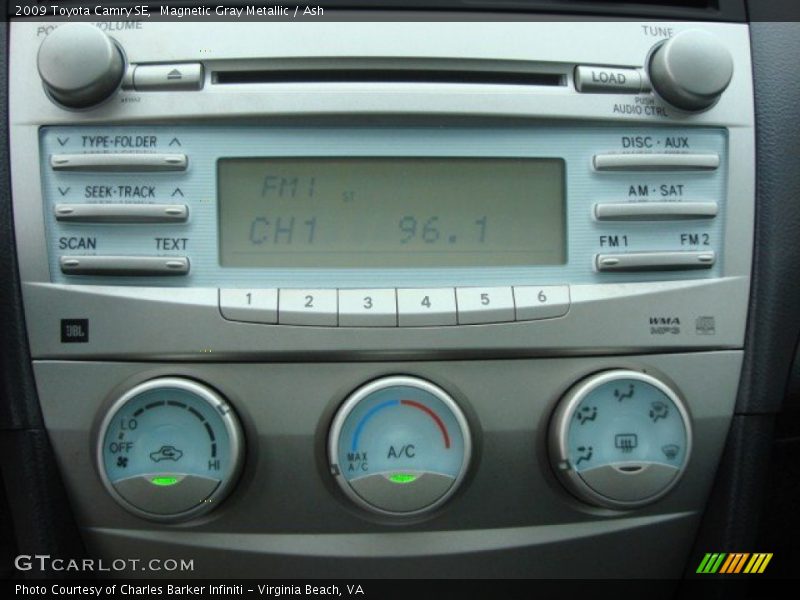 Magnetic Gray Metallic / Ash 2009 Toyota Camry SE