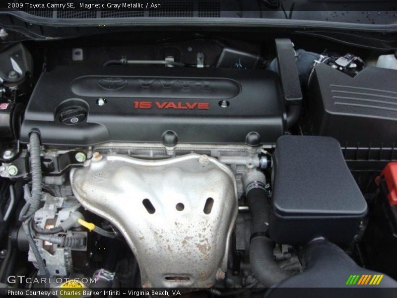Magnetic Gray Metallic / Ash 2009 Toyota Camry SE