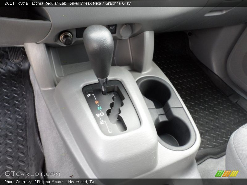 Silver Streak Mica / Graphite Gray 2011 Toyota Tacoma Regular Cab