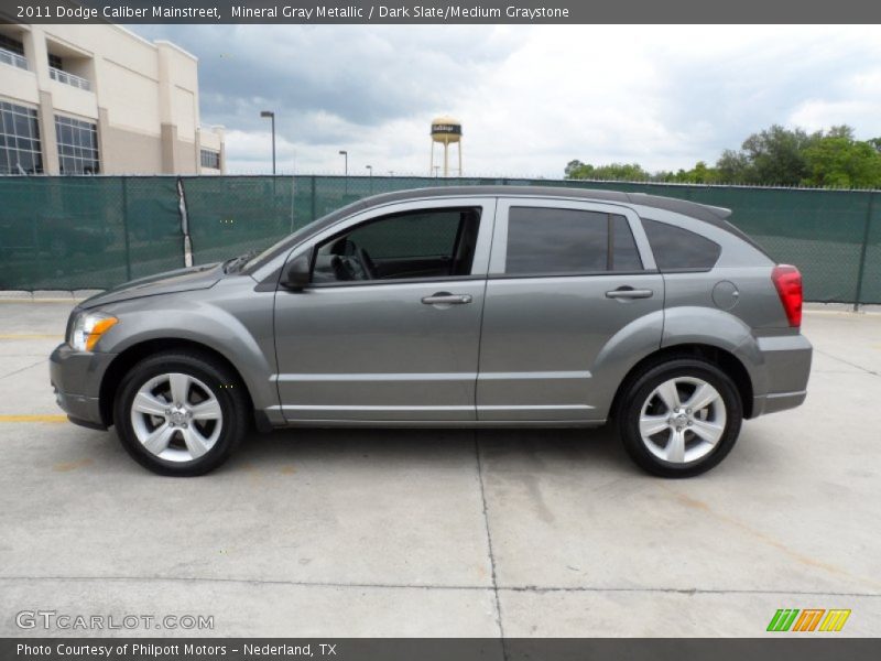 Mineral Gray Metallic / Dark Slate/Medium Graystone 2011 Dodge Caliber Mainstreet
