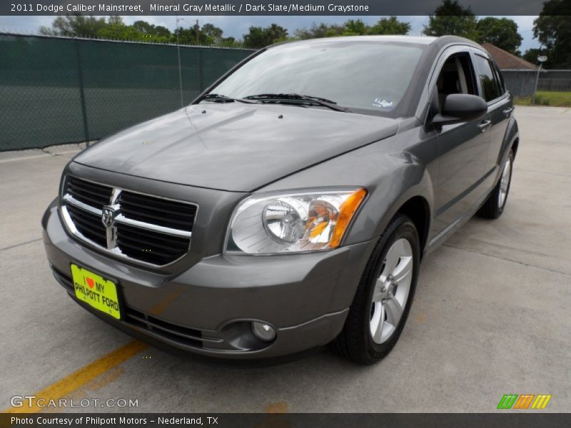 Mineral Gray Metallic / Dark Slate/Medium Graystone 2011 Dodge Caliber Mainstreet