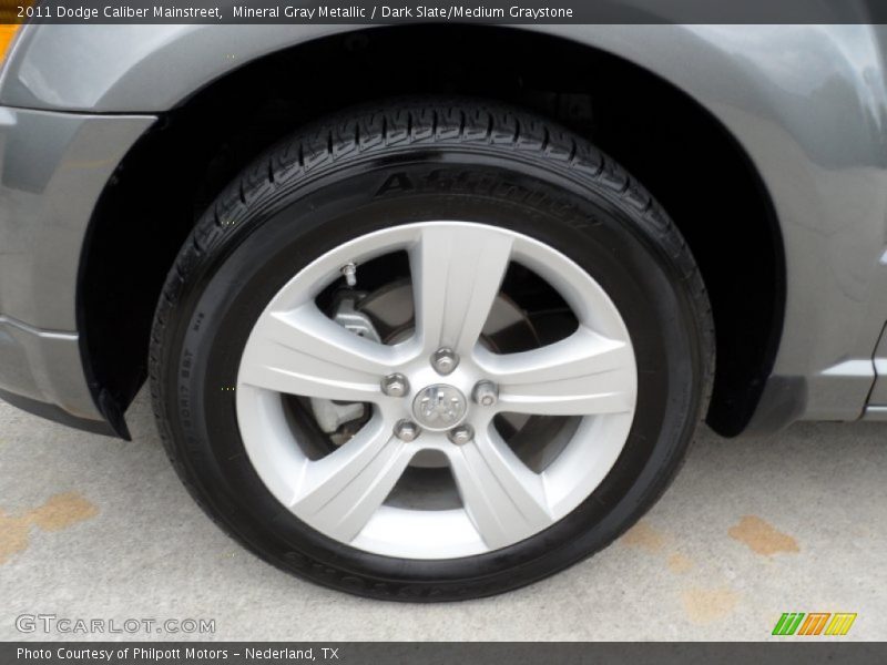 Mineral Gray Metallic / Dark Slate/Medium Graystone 2011 Dodge Caliber Mainstreet