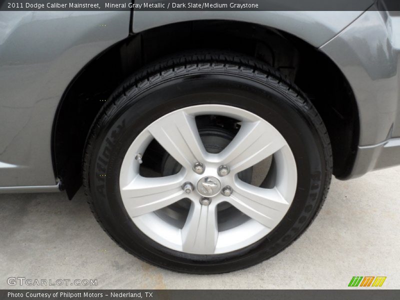 Mineral Gray Metallic / Dark Slate/Medium Graystone 2011 Dodge Caliber Mainstreet