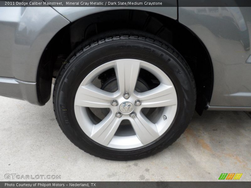 Mineral Gray Metallic / Dark Slate/Medium Graystone 2011 Dodge Caliber Mainstreet