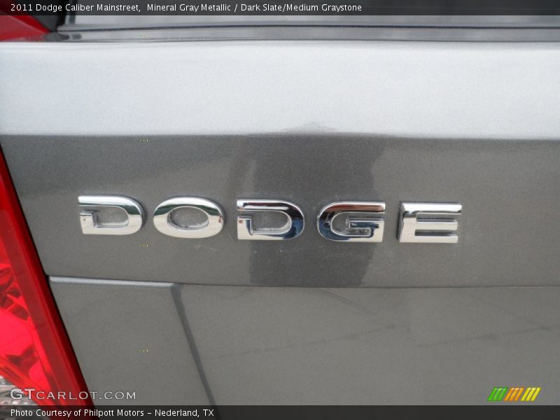 Mineral Gray Metallic / Dark Slate/Medium Graystone 2011 Dodge Caliber Mainstreet