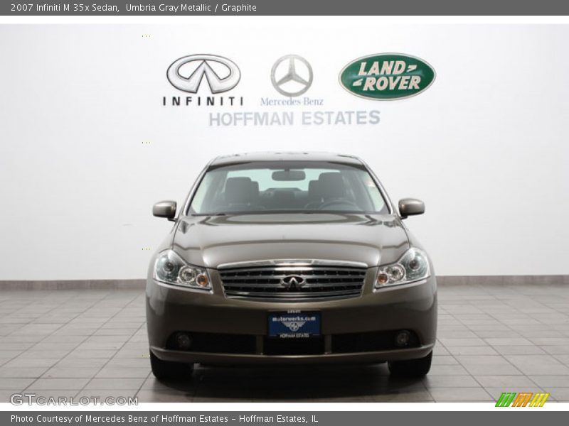 Umbria Gray Metallic / Graphite 2007 Infiniti M 35x Sedan