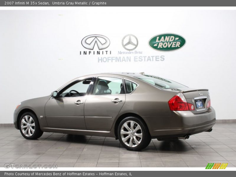 Umbria Gray Metallic / Graphite 2007 Infiniti M 35x Sedan