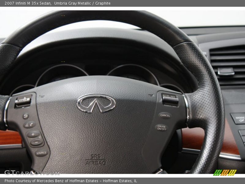 Umbria Gray Metallic / Graphite 2007 Infiniti M 35x Sedan