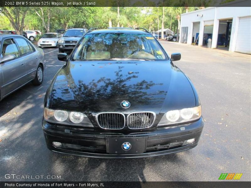 Jet Black / Sand 2002 BMW 5 Series 525i Wagon