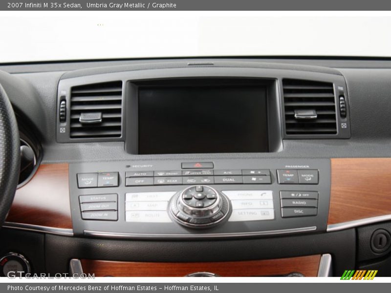 Umbria Gray Metallic / Graphite 2007 Infiniti M 35x Sedan
