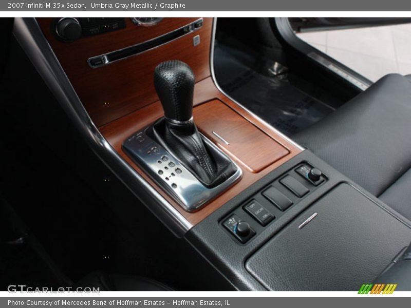 Umbria Gray Metallic / Graphite 2007 Infiniti M 35x Sedan