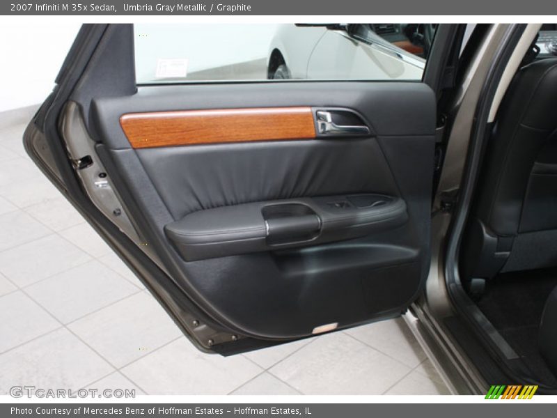 Umbria Gray Metallic / Graphite 2007 Infiniti M 35x Sedan