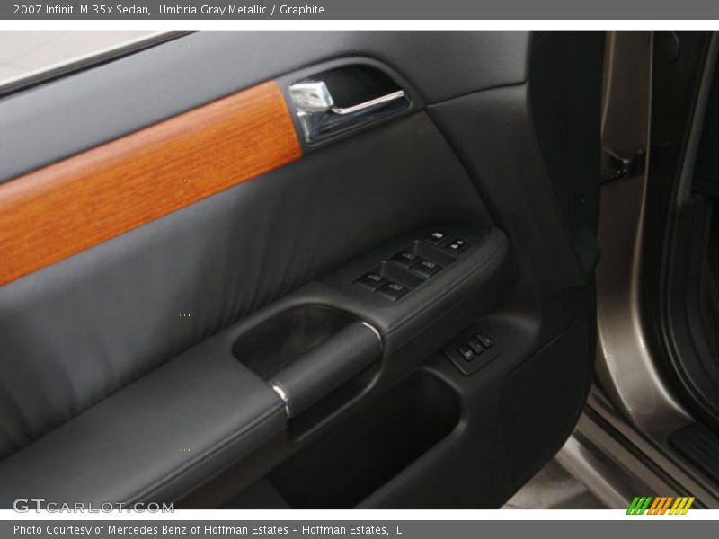 Umbria Gray Metallic / Graphite 2007 Infiniti M 35x Sedan