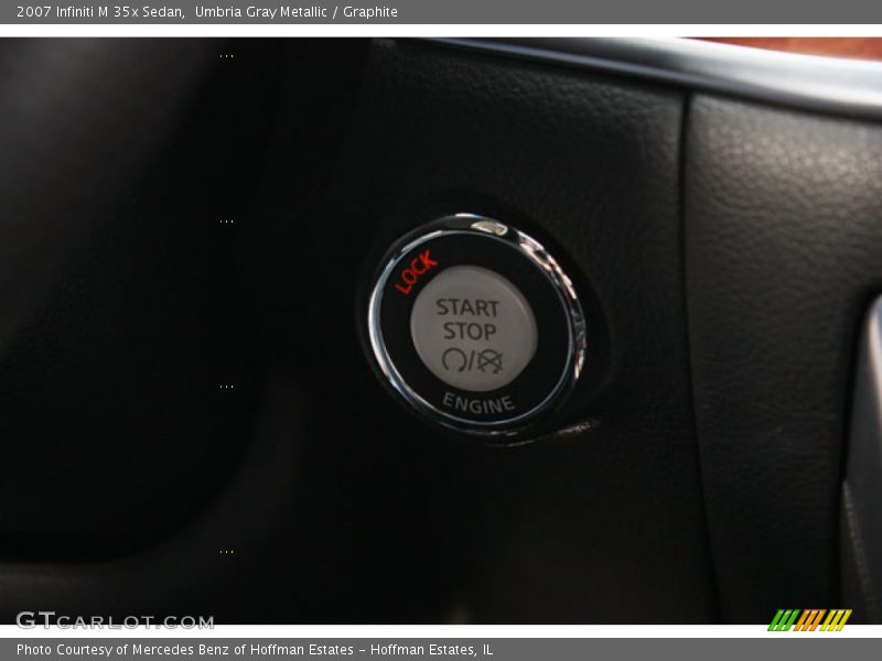 Umbria Gray Metallic / Graphite 2007 Infiniti M 35x Sedan