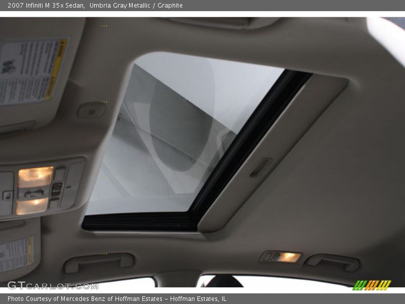 Umbria Gray Metallic / Graphite 2007 Infiniti M 35x Sedan
