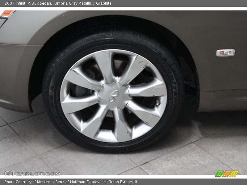 Umbria Gray Metallic / Graphite 2007 Infiniti M 35x Sedan