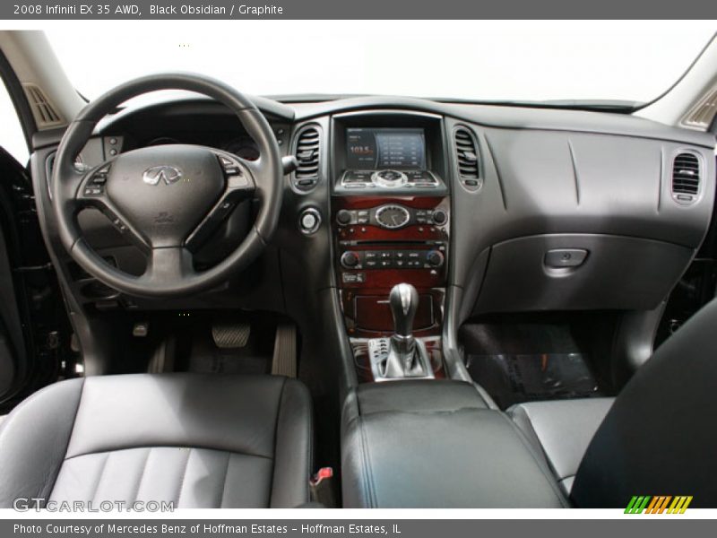 Black Obsidian / Graphite 2008 Infiniti EX 35 AWD
