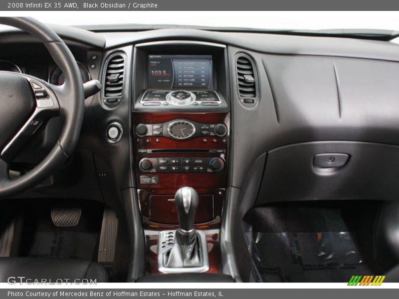 Black Obsidian / Graphite 2008 Infiniti EX 35 AWD