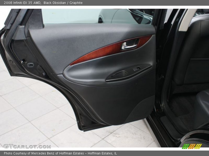 Black Obsidian / Graphite 2008 Infiniti EX 35 AWD