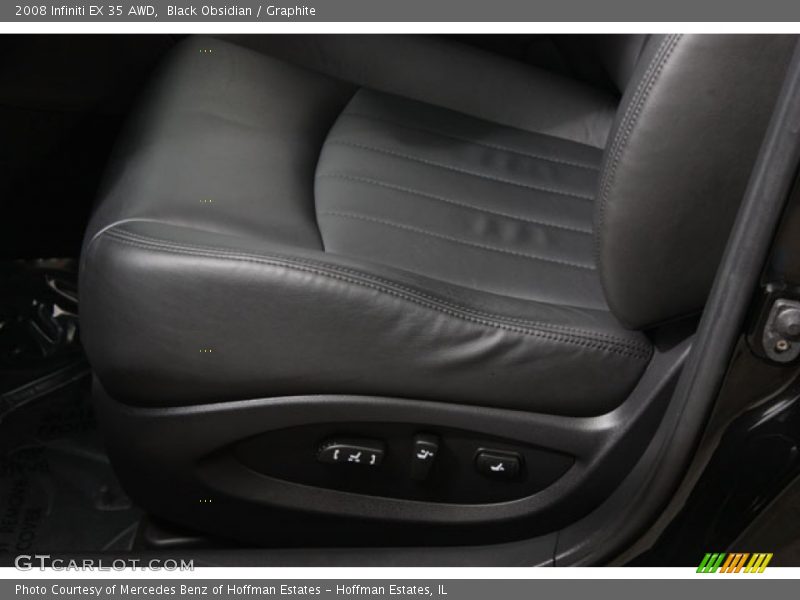 Black Obsidian / Graphite 2008 Infiniti EX 35 AWD