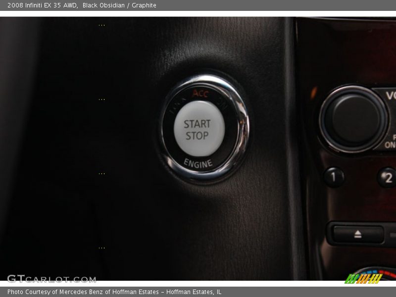 Black Obsidian / Graphite 2008 Infiniti EX 35 AWD