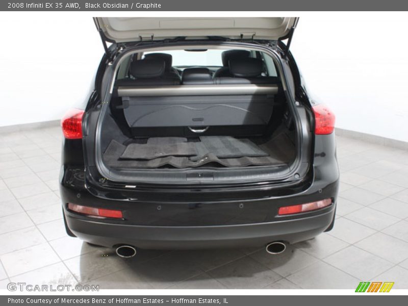 Black Obsidian / Graphite 2008 Infiniti EX 35 AWD