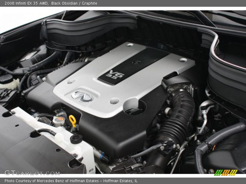 Black Obsidian / Graphite 2008 Infiniti EX 35 AWD