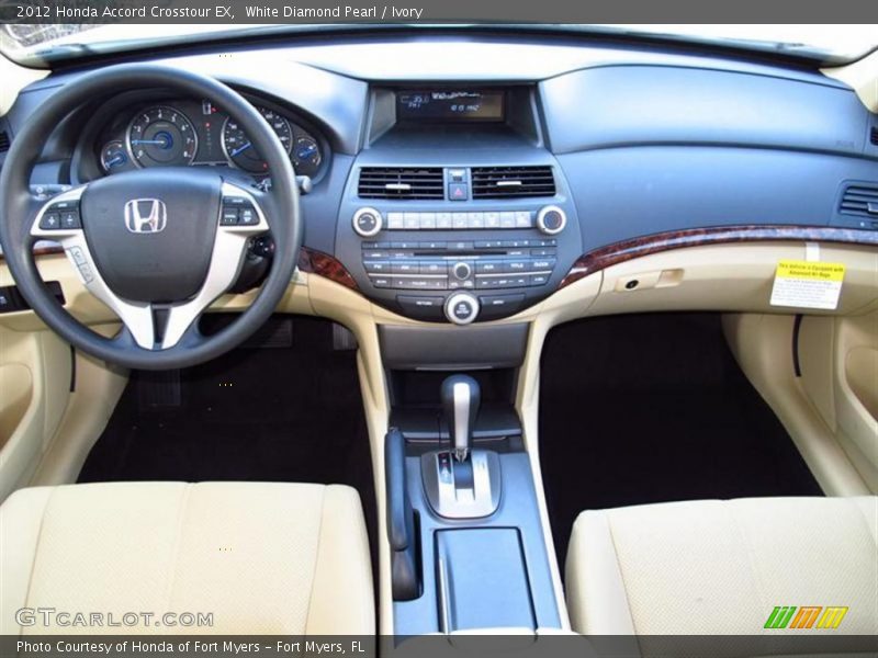 Dashboard of 2012 Accord Crosstour EX