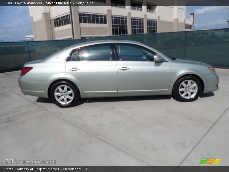 Silver Pine Mica / Ivory Beige 2008 Toyota Avalon XL