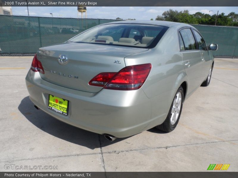Silver Pine Mica / Ivory Beige 2008 Toyota Avalon XL