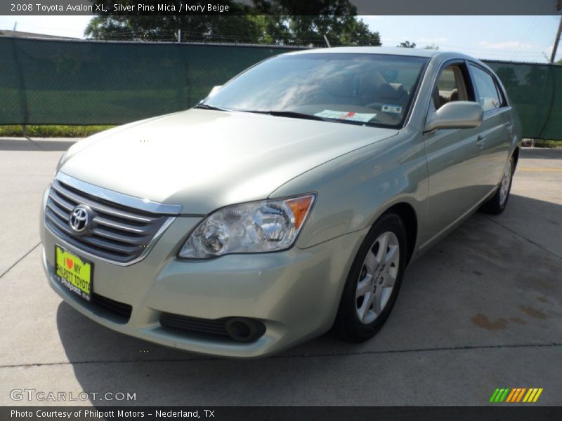 Silver Pine Mica / Ivory Beige 2008 Toyota Avalon XL