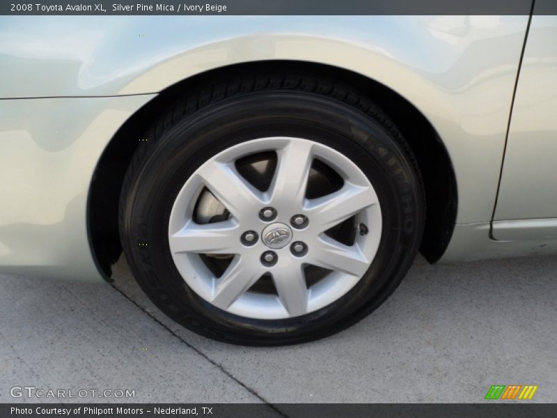 Silver Pine Mica / Ivory Beige 2008 Toyota Avalon XL