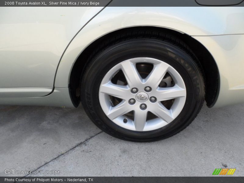 Silver Pine Mica / Ivory Beige 2008 Toyota Avalon XL